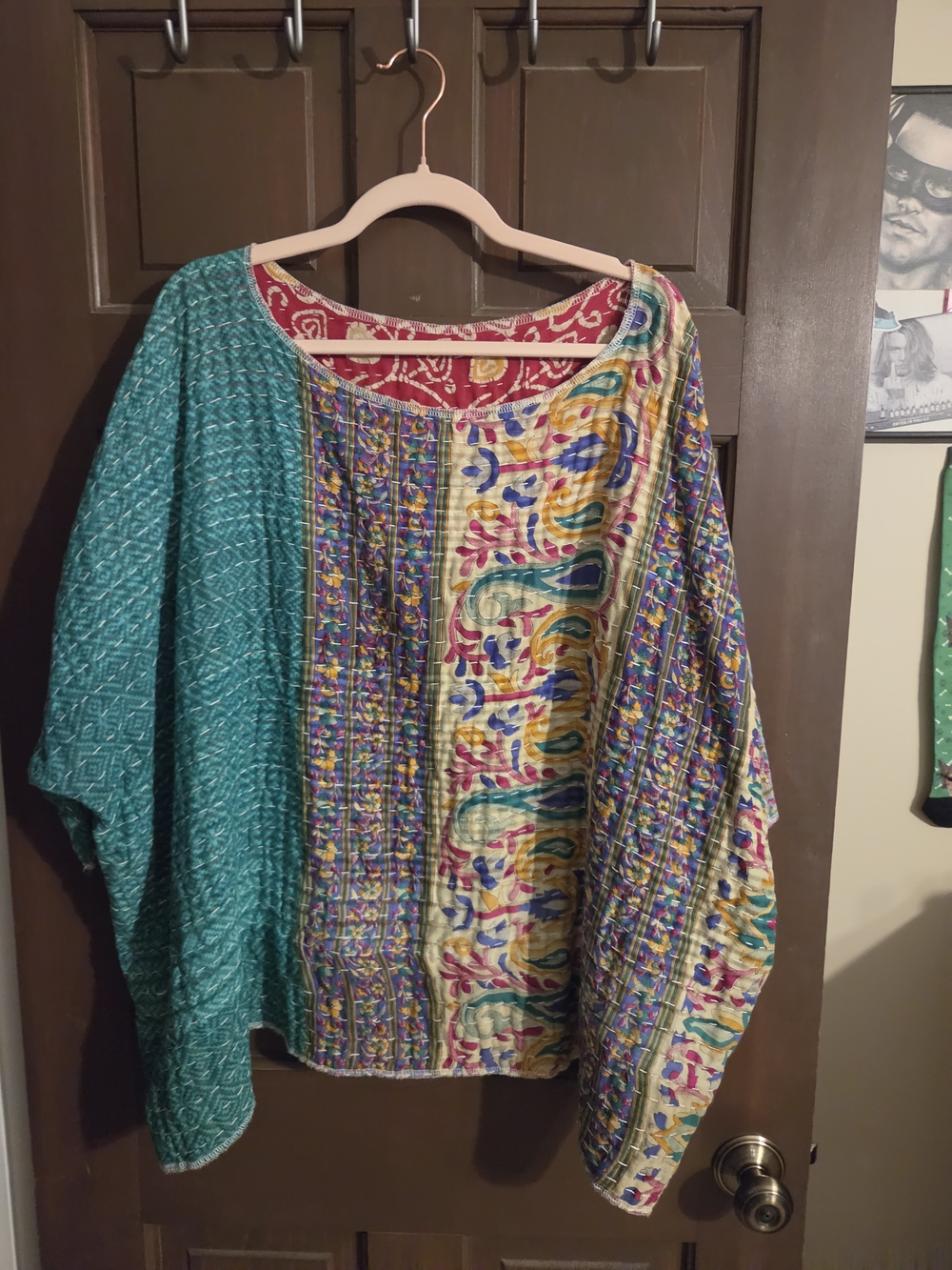 Boho Patchwork Kantha Reversible 4 Tops In One